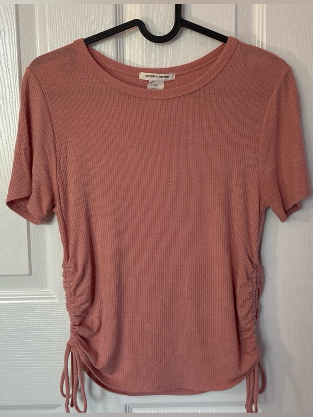 Caution To The Wind pink blouse